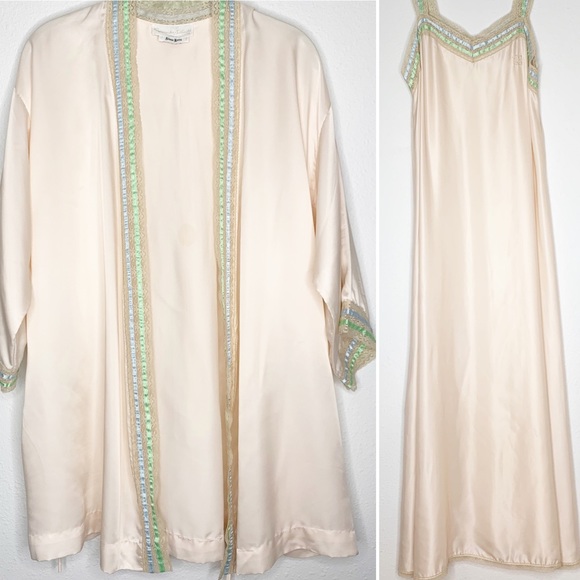 Givenchy Other - GIVENCHY 1970's Vintage Nightgown and Robe